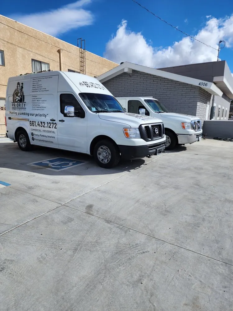 Slide of Priority Plumbing Solutions