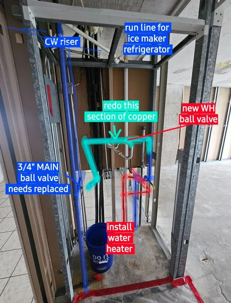 Slide of Priscilla's Plumbing