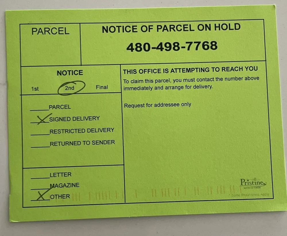 Slide of Pristine Water Softeners