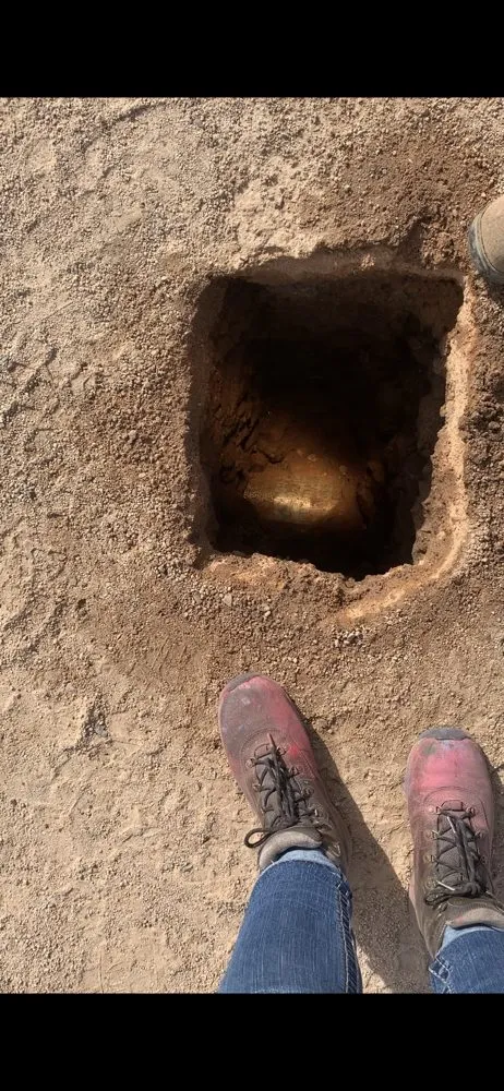 Slide of Private Utility Locating- Unearth Sonoran Desert Locating