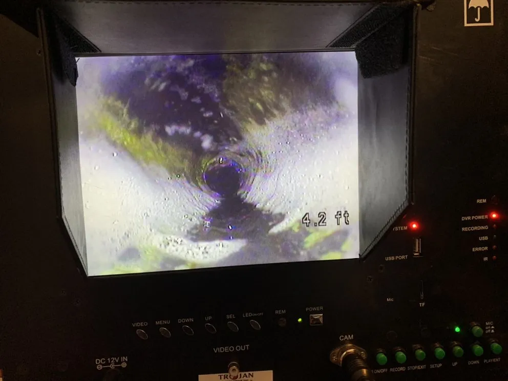 Slide of Private Utility Locating- Unearth Sonoran Desert Locating