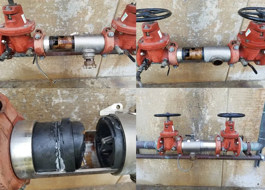 Slide of PRO Backflow Testing Services