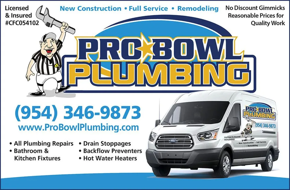 Slide of Pro Bowl Plumbing