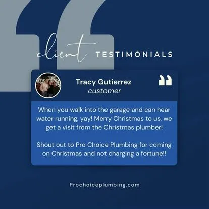 Slide of Pro Choice Plumbing