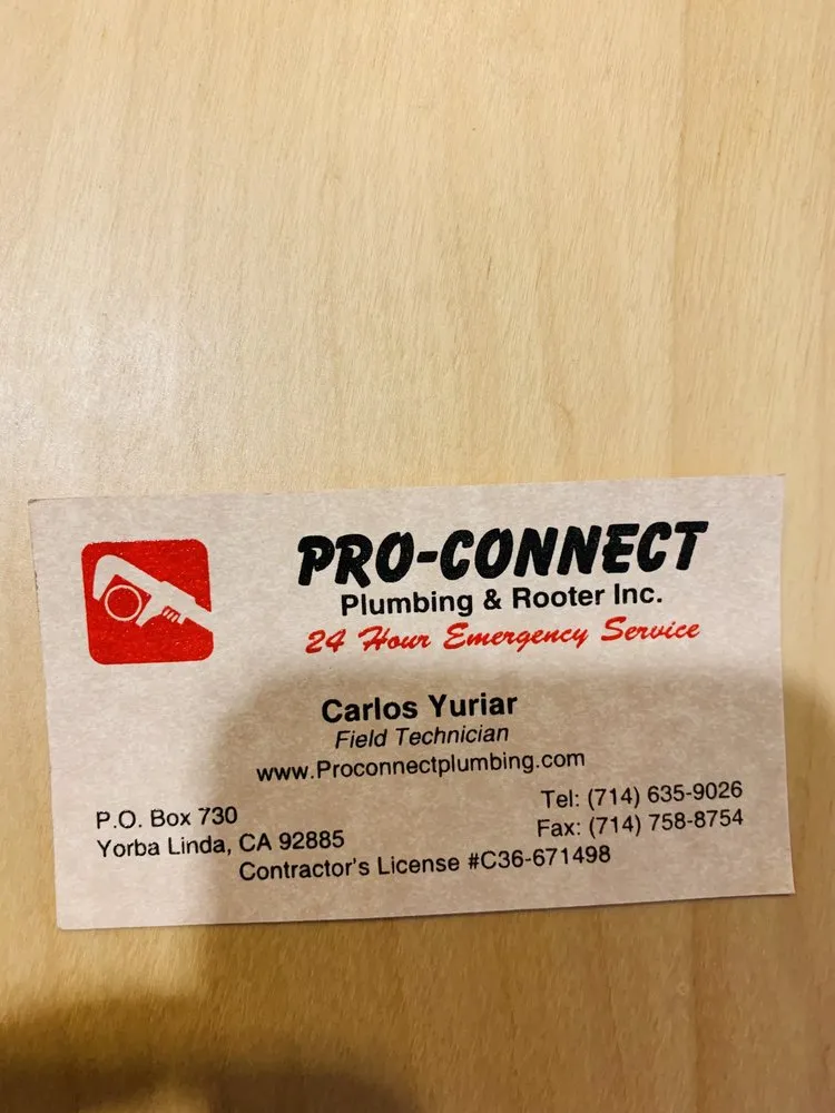 Slide of Pro-Connect Plumbing & Rooter
