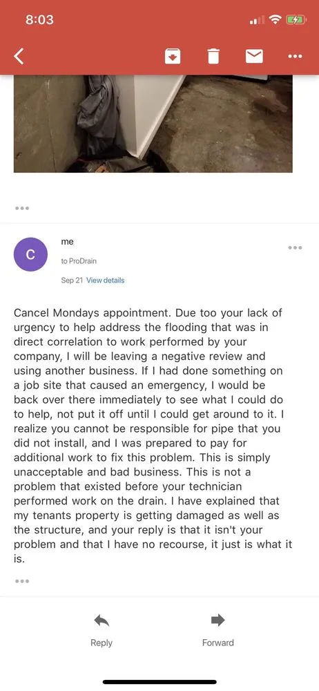 Slide of Pro Drain & Rooter Service