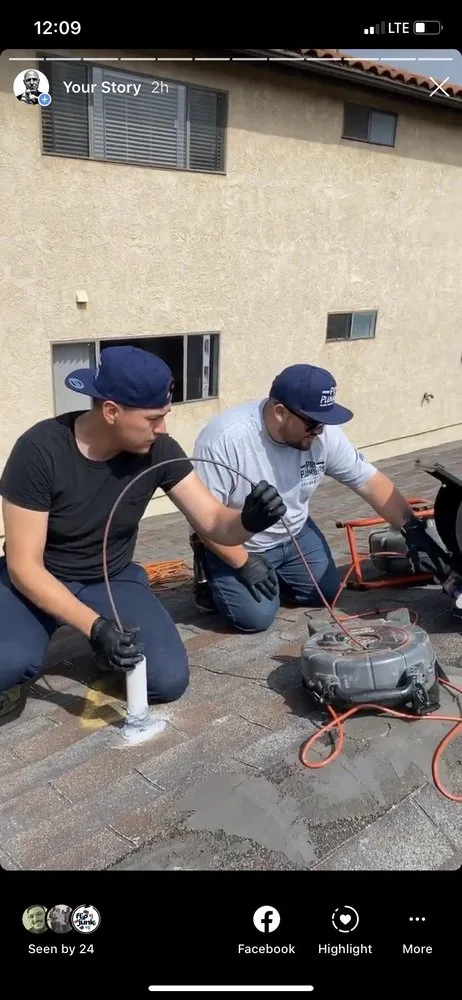 Slide of Pro Plumbers