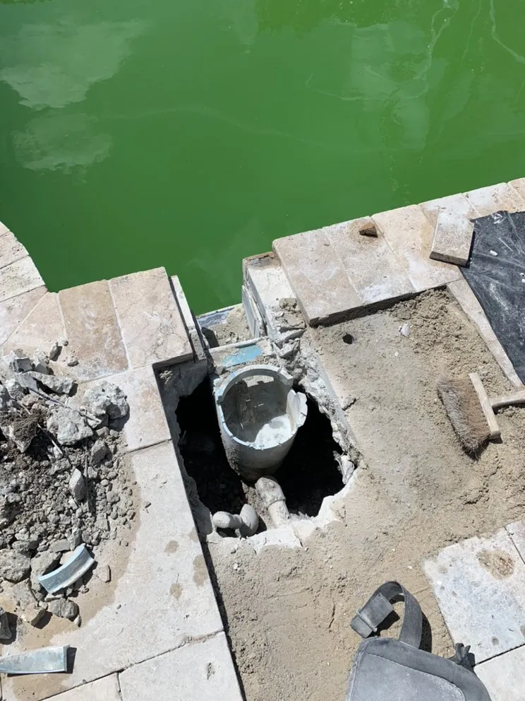 Slide of Pro Pool Leaks