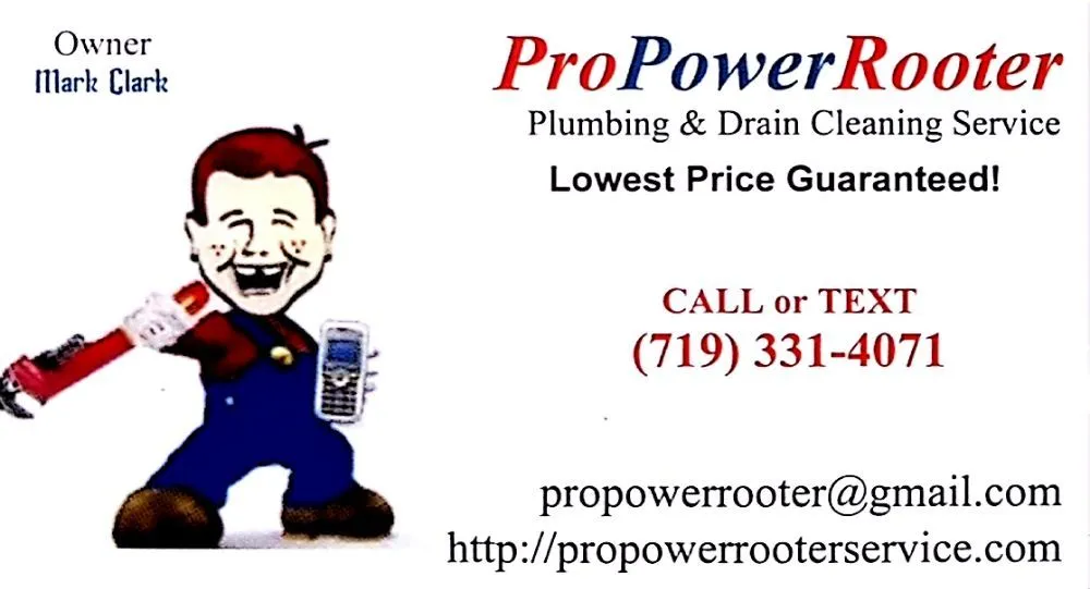 Slide of Pro Power Rooter