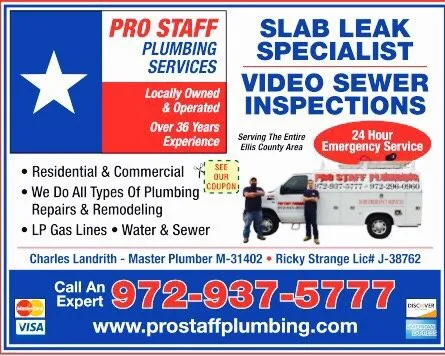Slide of Pro Staff Plumbing Service