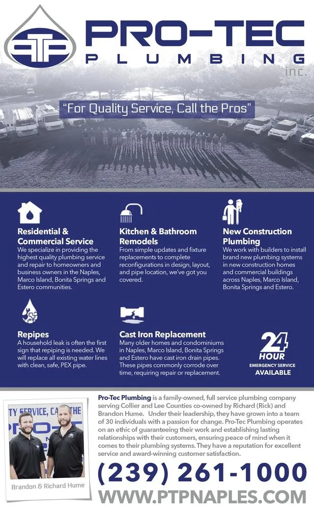 Slide of PRO-TEC Plumbing & Air