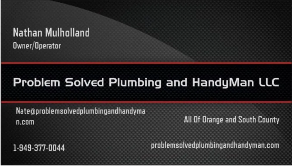 Reliable pipe repair experts serving Fullerton, CA - Problem Solved Plumbing And Handyman