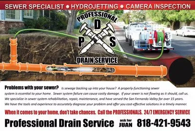 Slide of Professional Drain Service