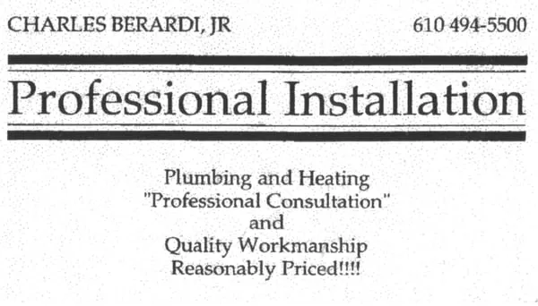Professional Installation Plumbing & Heating