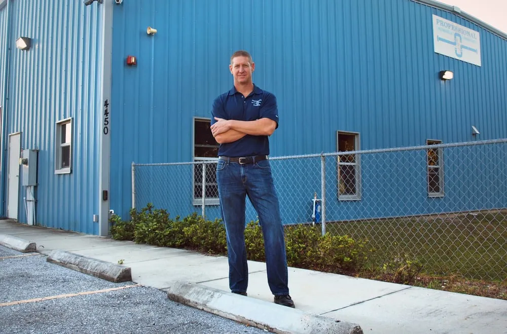 Expert water heater service in Sarasota, FL by Professional Plumbing & Design