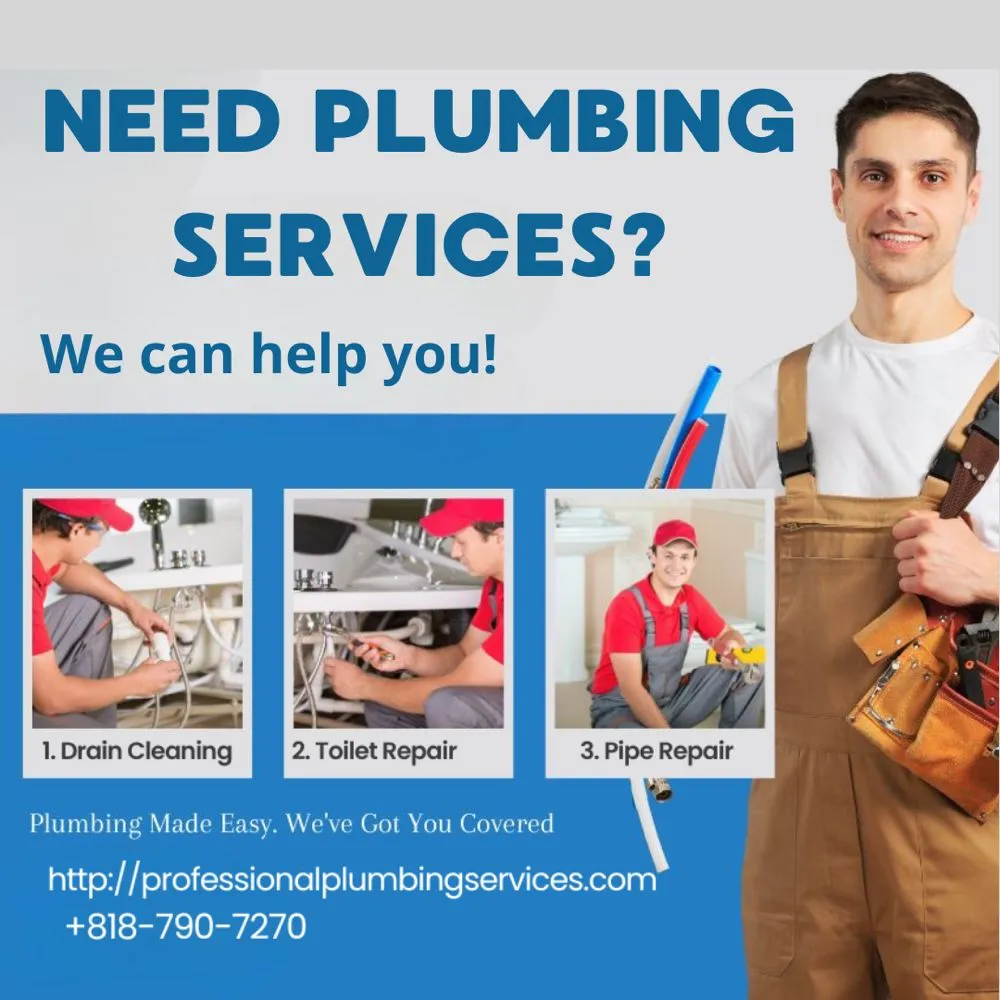 Slide of Professional Plumbing Services