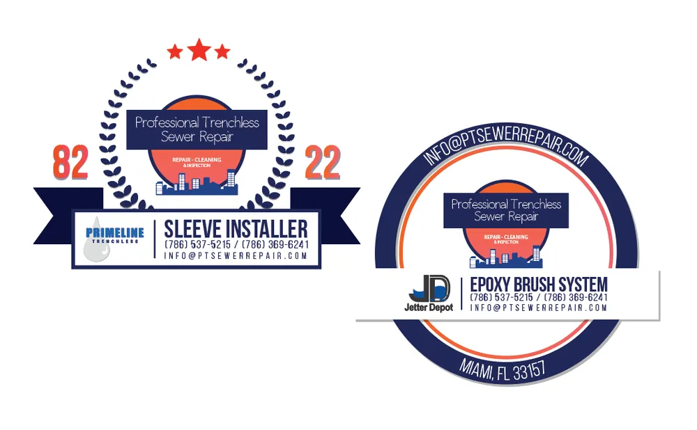 Slide of Professional Trenchless Sewer Repair