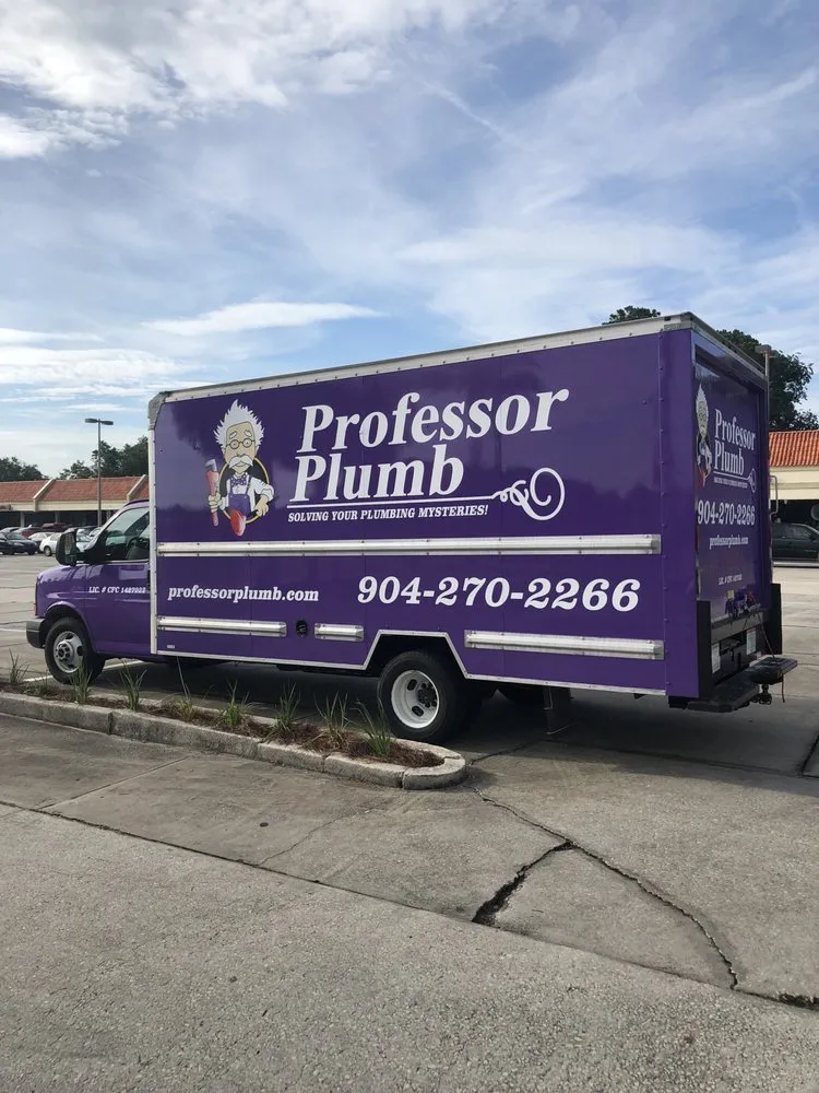 Slide of Professor Plumb