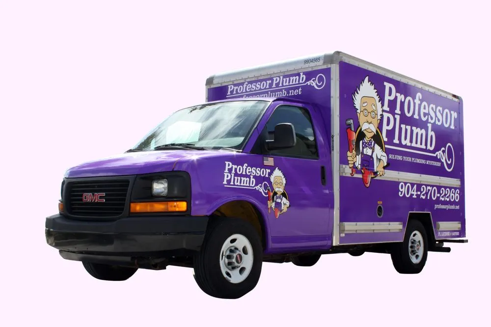 Slide of Professor Plumb