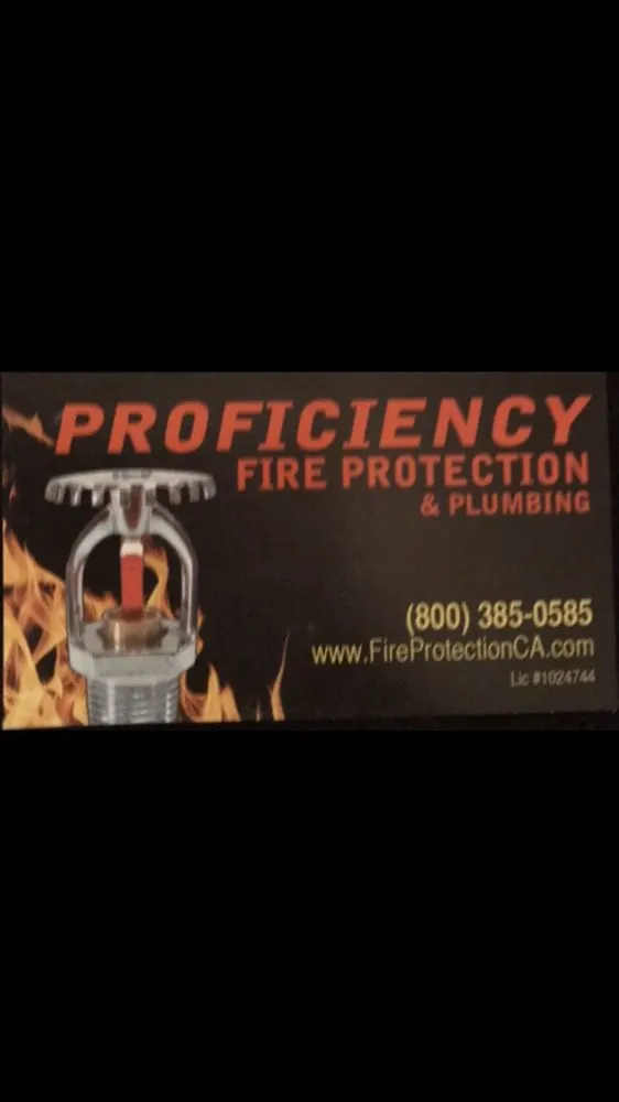 Slide of Proficiency Fire Protection & Plumbing