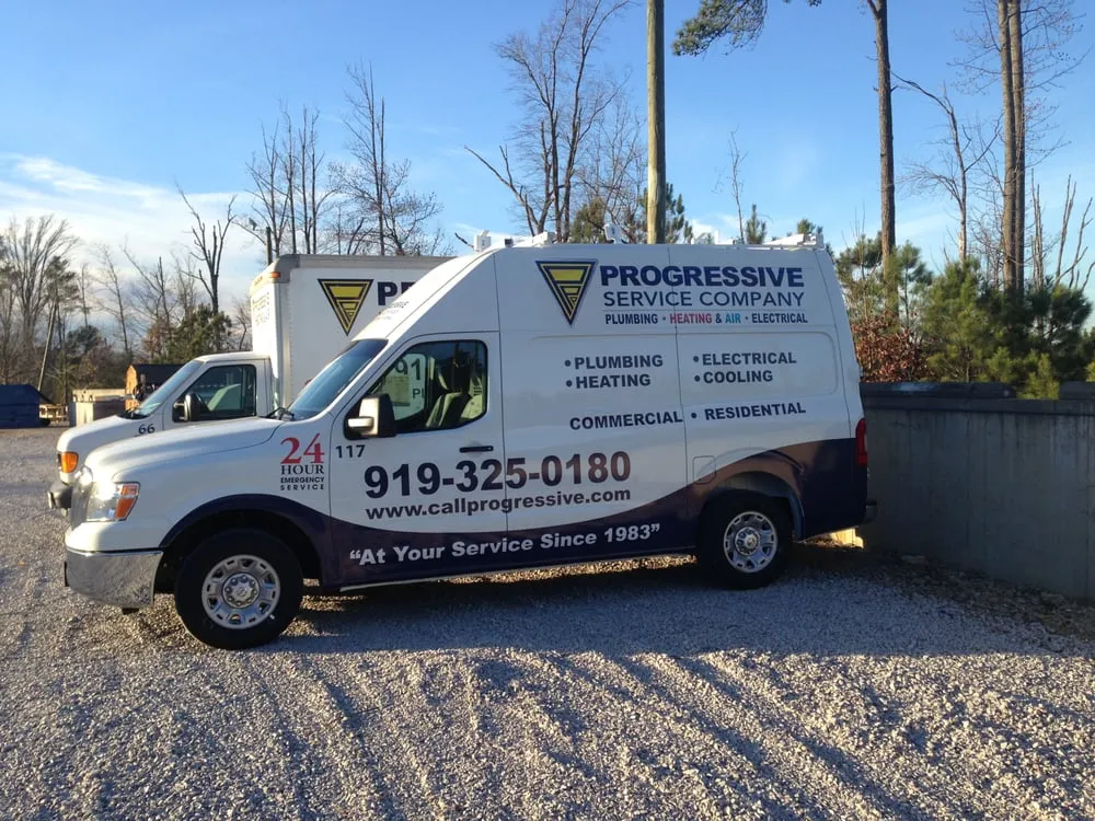 Slide of Progressive Service Company