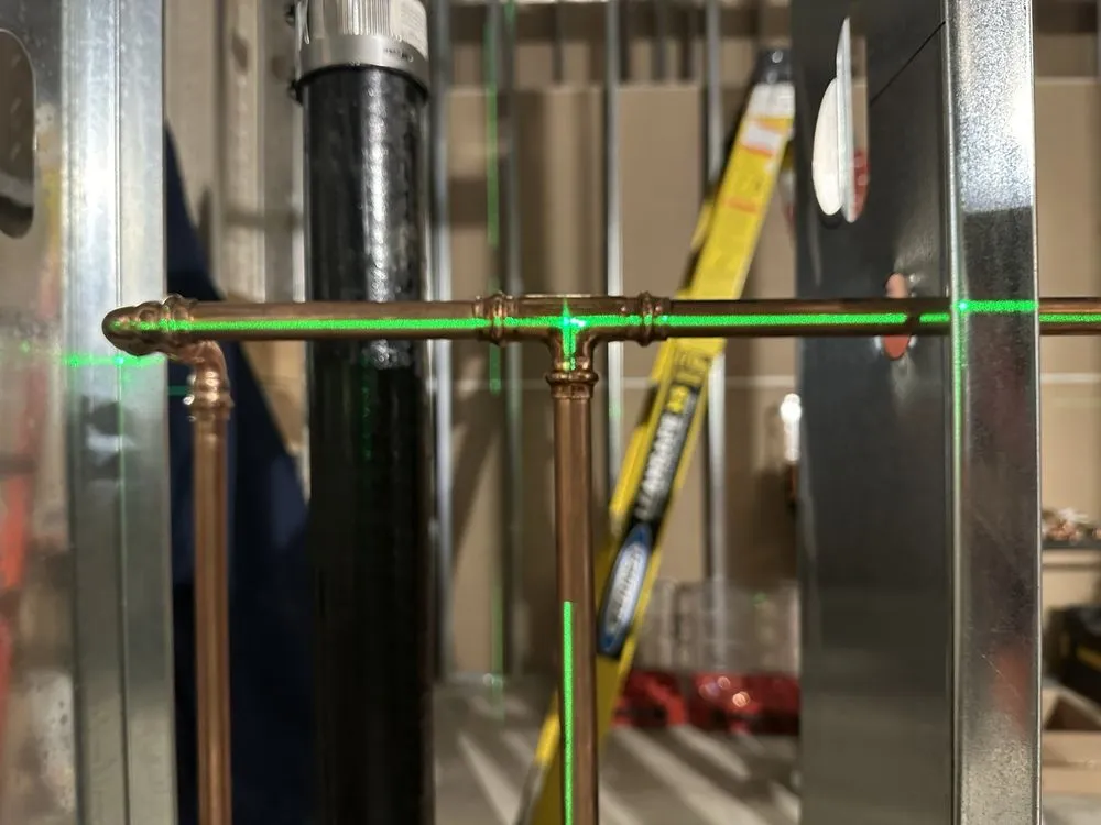 Slide of Project Plumbing Construction