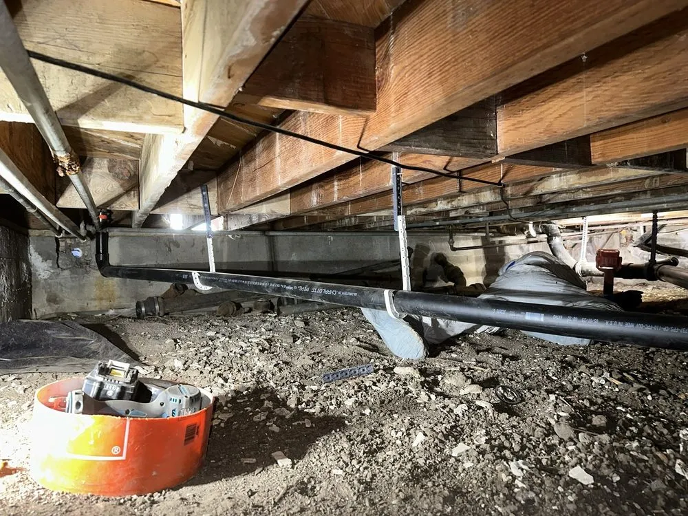 Slide of Project Plumbing Construction