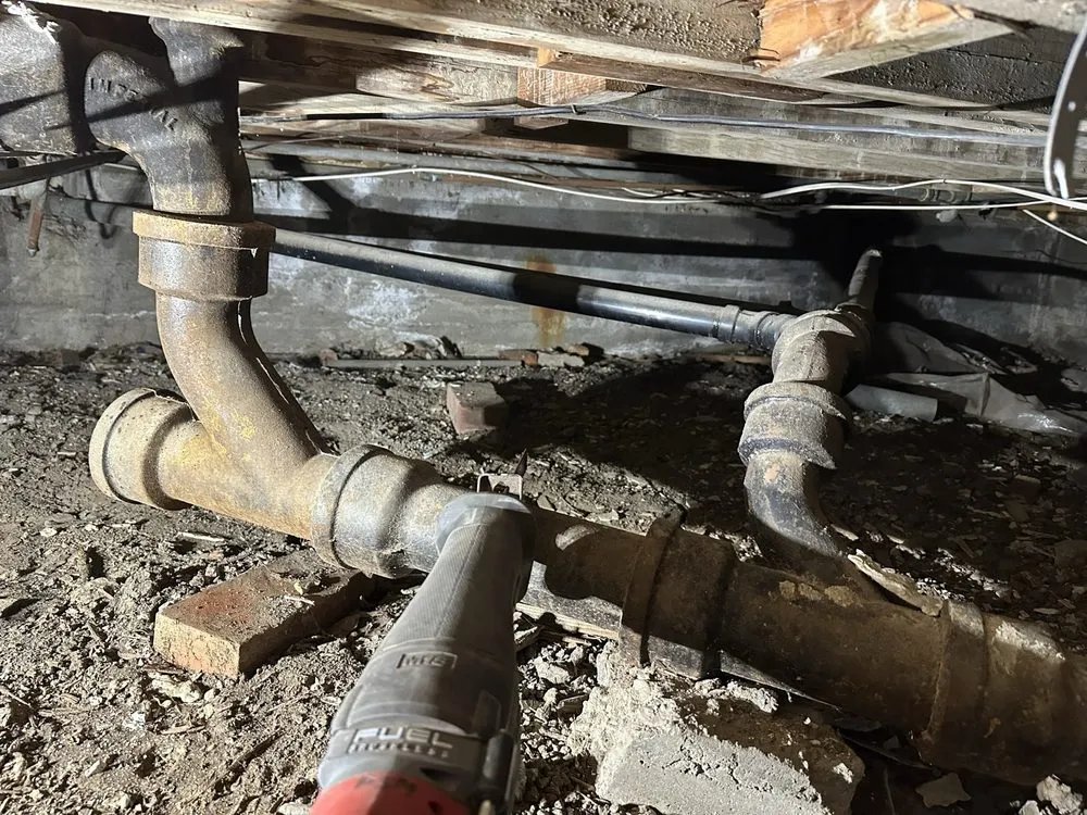 Slide of Project Plumbing Construction