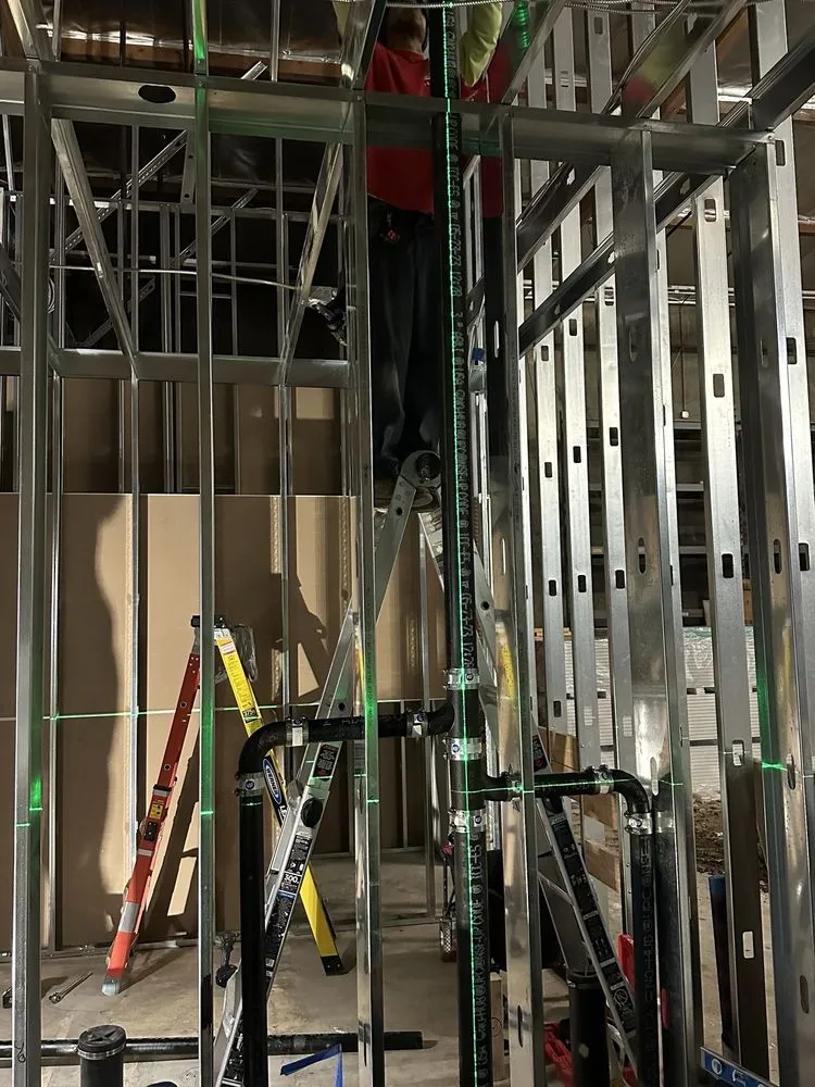 Slide of Project Plumbing Construction