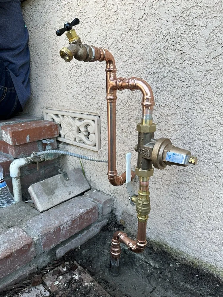 Slide of Project Plumbing Construction