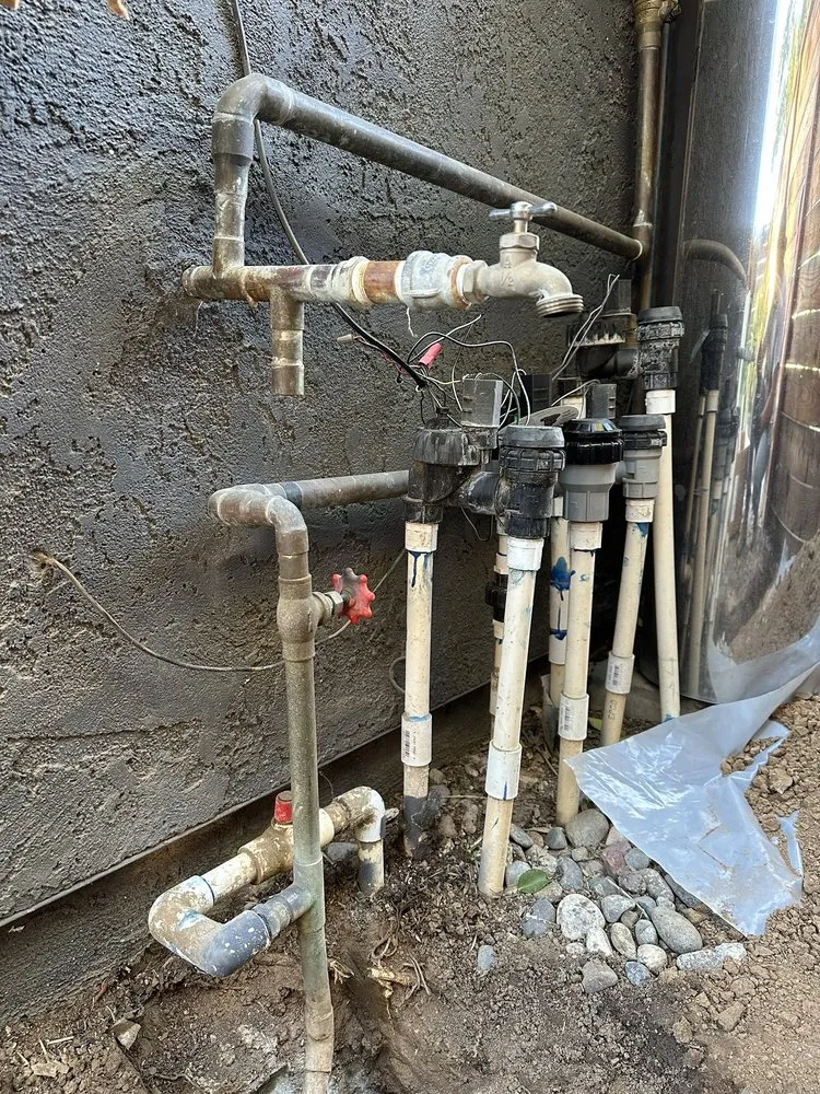 Slide of Project Plumbing Construction
