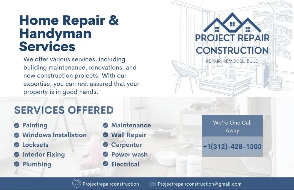 Slide of Project Repair Construction