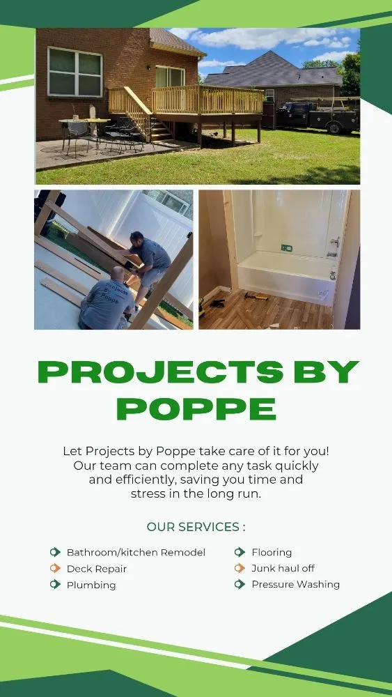 Slide of Projects by Poppe