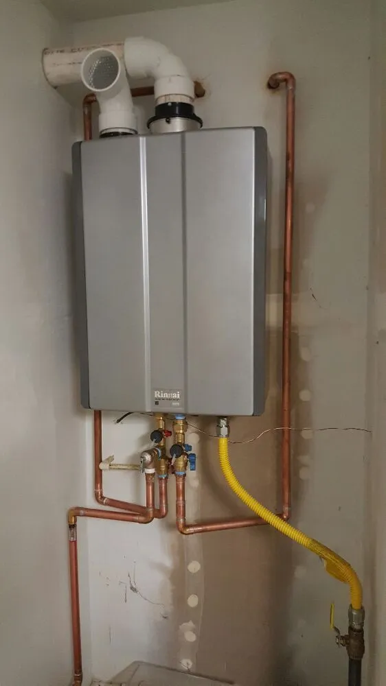 Slide of ProMax Tankless Water Heaters & Plumbing
