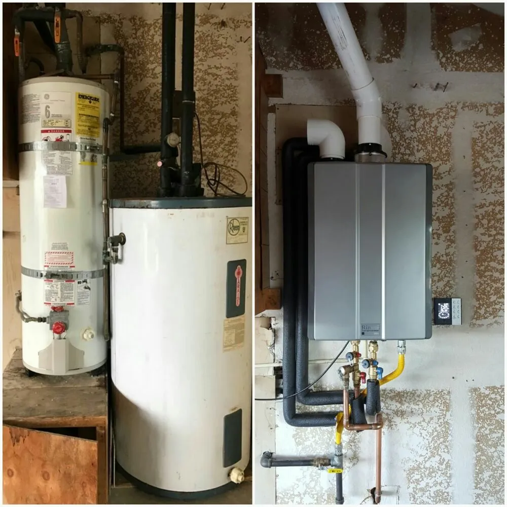 Slide of ProMax Tankless Water Heaters & Plumbing
