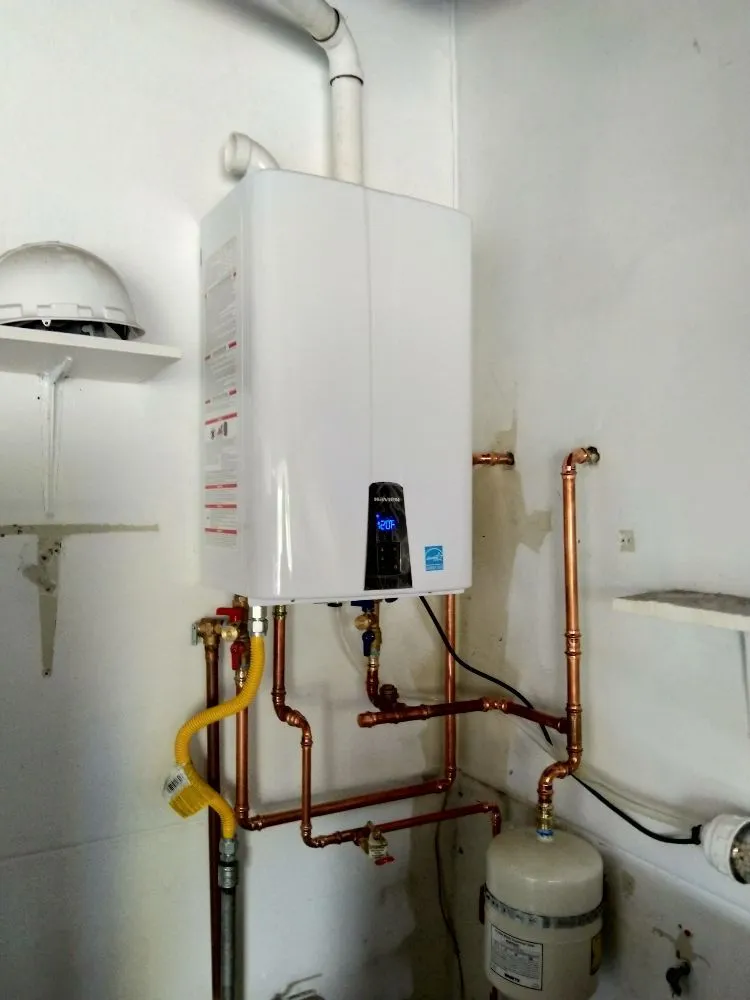 Slide of ProMax Tankless Water Heaters & Plumbing