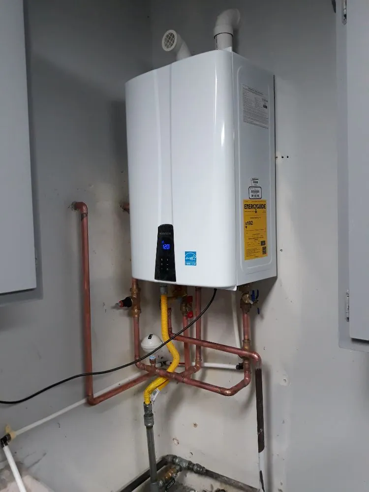 Slide of ProMax Tankless Water Heaters & Plumbing