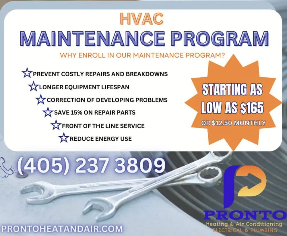 Slide of Pronto Heating & Air Conditioning