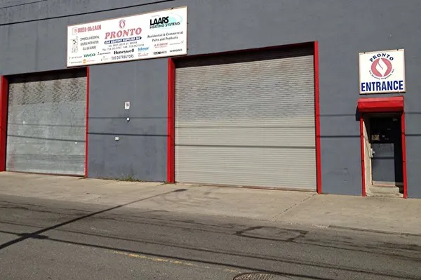 Pronto Heating Gas Supplies Warehouse Logo