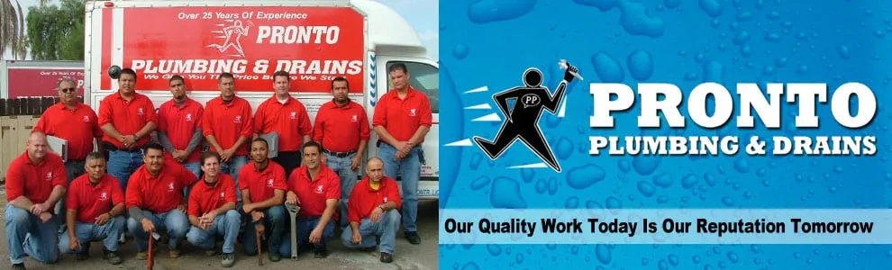 Slide of Pronto Plumbing & Drains
