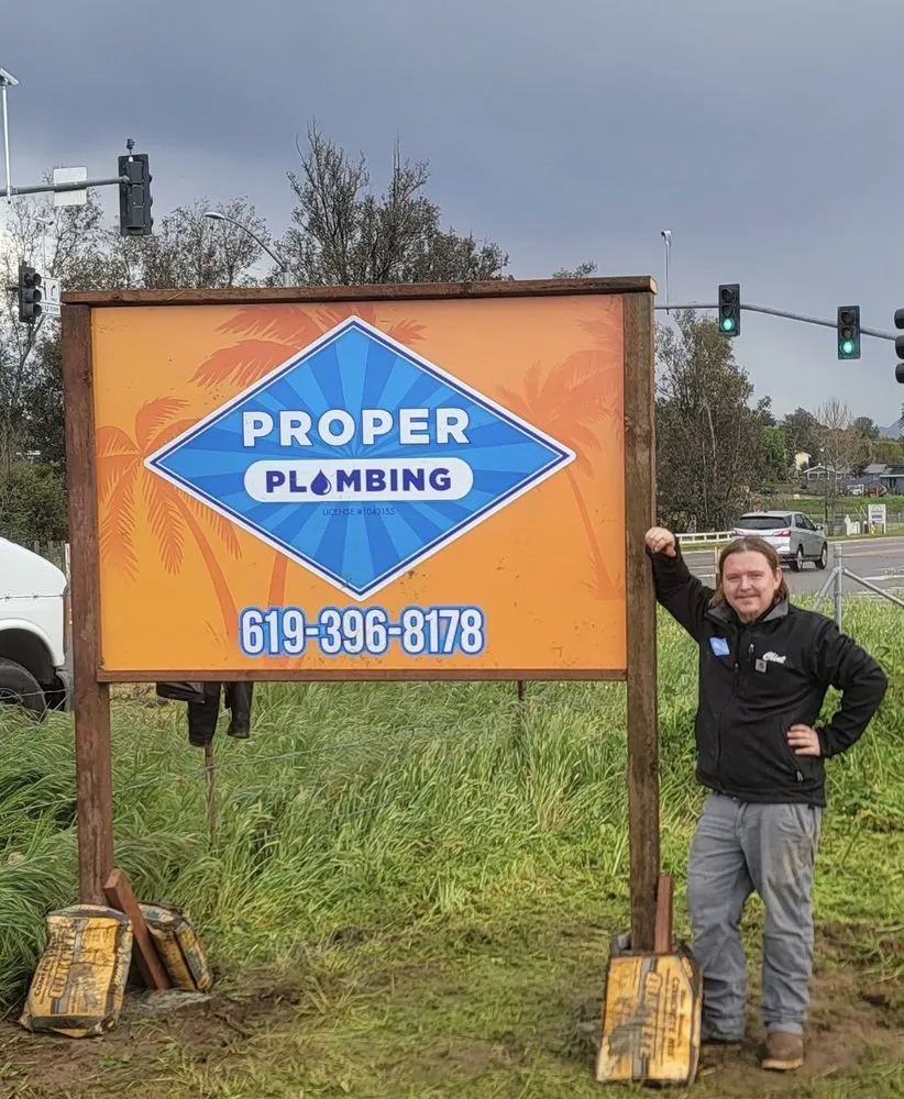 Slide of Proper Plumbing