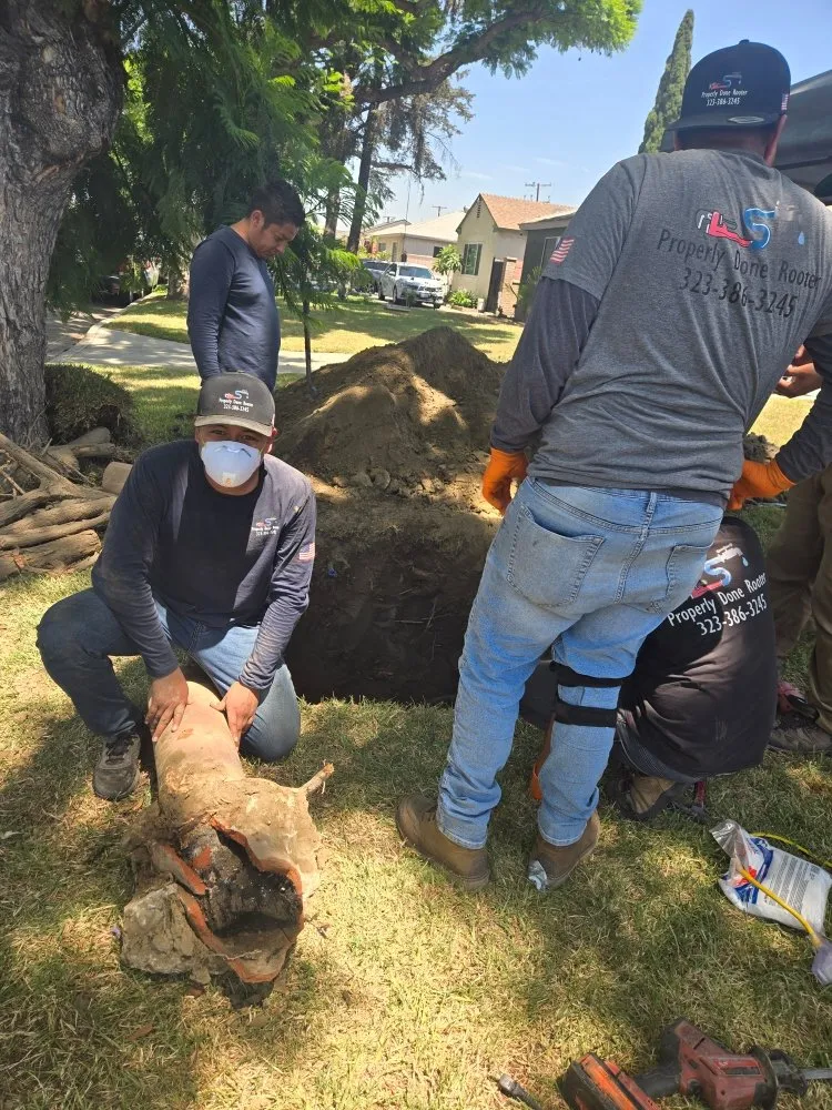 Professional drain cleaning service in Los Angeles, CA - Properly Done Rooter & Plumbing Service