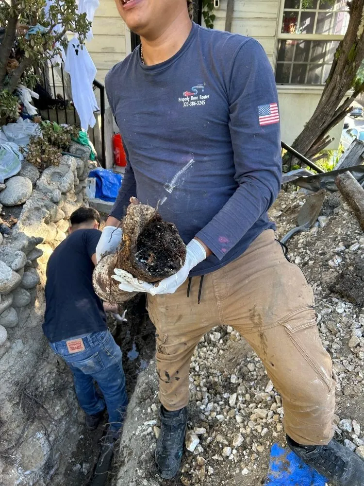 Slide of Properly Done Rooter & Plumbing Service