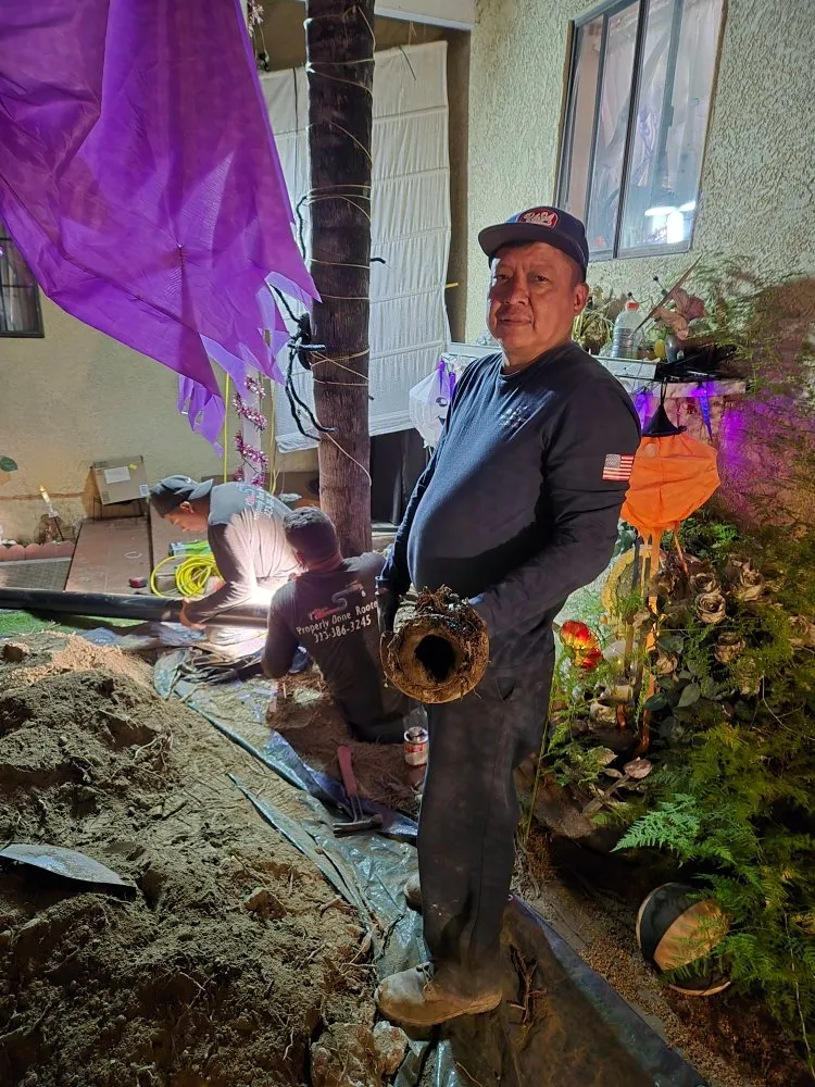 Slide of Properly Done Rooter & Plumbing Service