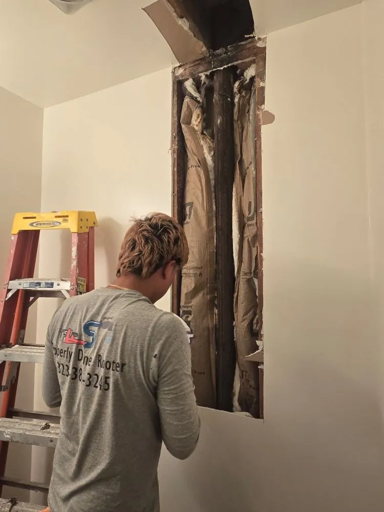 Slide of Properly Done Rooter & Plumbing Service