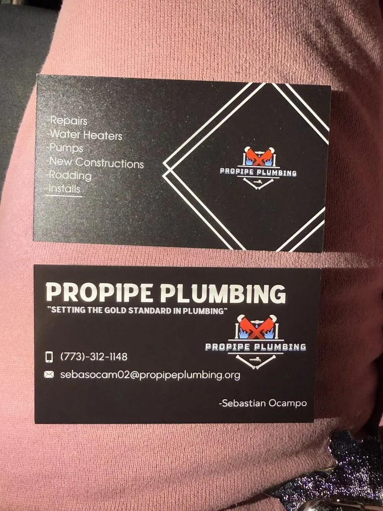 Slide of Propipe Plumbing