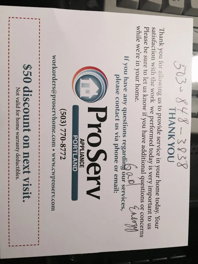 Slide of Proserv Portland