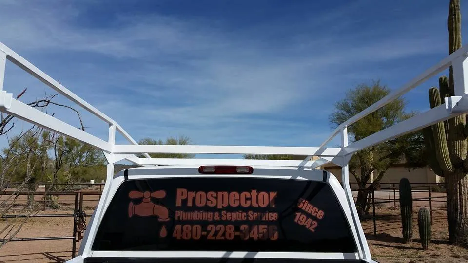 Slide of Prospector Plumbing and Septic Service