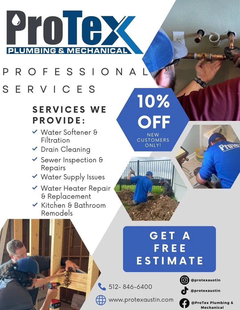 Slide of Protex Plumbing & Mechanical