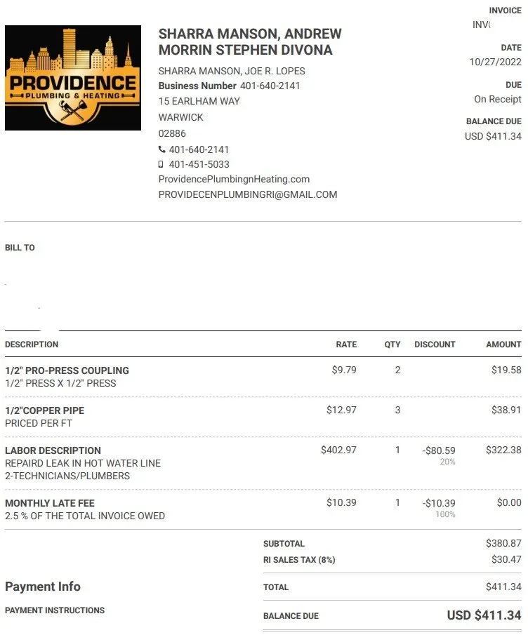 Slide of Providence Plumbing & Heating